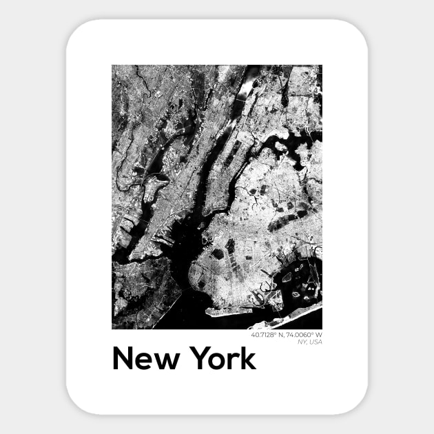 New York Sticker by Akman